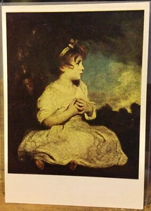 Art Postcard AGE OF INNOCENCE Sir Joshua Reynolds Oil Painting Tate Gallery UK - Imagen 1 de 2