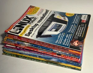 Linux Format Magazine Lot x13 LXF23 to LXF107 - Picture 1 of 4