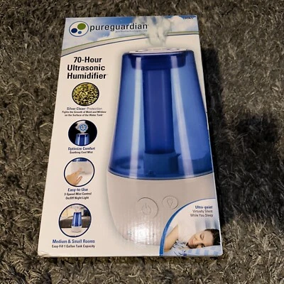 New Pure Guardian H965AR Ultrasonic Cool Mist Humidifier, 70 Hrs Run Time, 1 Gal - Image 1 of 4