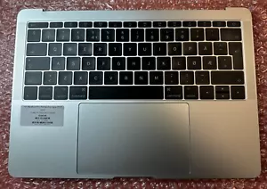 Funda Superior Apple MacBook Pro A1708 2016-17 Teclado Reposamanos Original Plateado Danés - Imagen 1 de 2