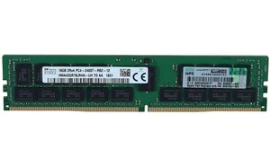 16GB 2Rx4 DDR4-2400T Registered ECC, Hynix / HP HMA42GR7BJR4N-UH 809081-081 - Afbeelding 1 van 3
