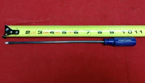 Vintage CRAFTSMAN Slotted Electronics Screwdriver Blue Forged G - Picture 1 of 6