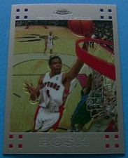 CHRIS BOSH, 2007-08 TOPPS CHROME #4, RAPTORS