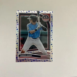 2024 Panini Stars & Stripes USA Baseball #186 Cannon Goldin Stars - Picture 1 of 2