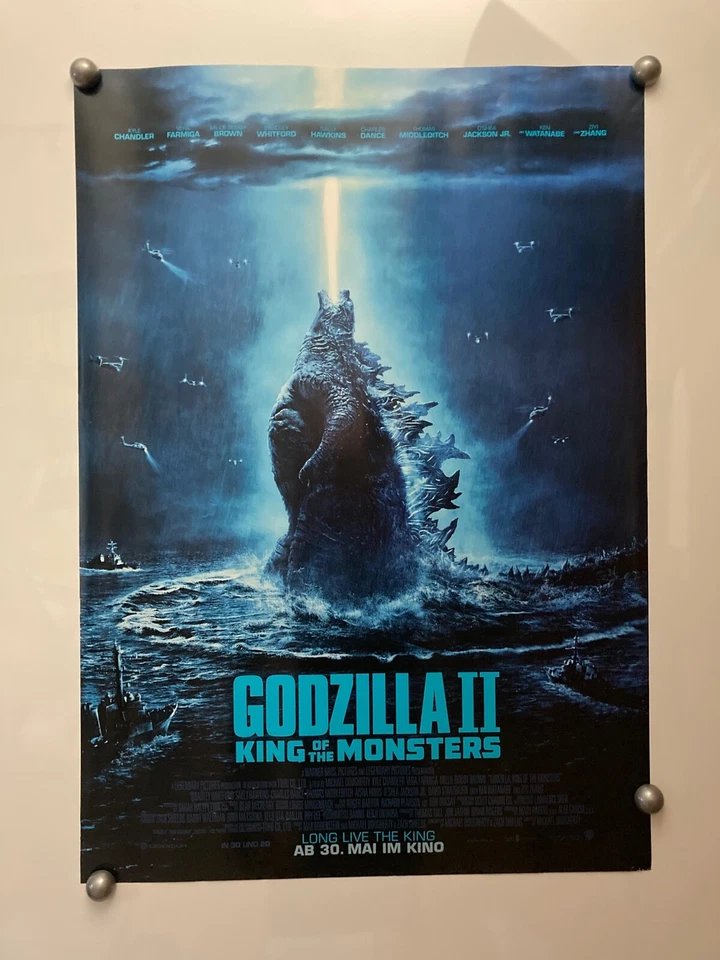 Filmposter * Kinoplakat * A1 * Godzilla II (2) - King of the Monsters * gerollt - Bild 1 von 1