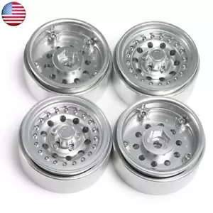 4PCS Metal 1.9'' RC Beadlock Wheels Rims for 1/10 RC SCX10 D90 TRX4 90046 Car US - Picture 1 of 12