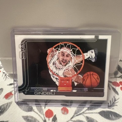 2025 Topps NBA Flagship Manu Ginobli Golden Mirror Image Variation SP #262 SSP - Image 1 of 2