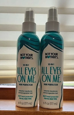 Paquete de 2 perfeccionadores de cabello NOT YOUR MOTHER'S 10 en 1 All Eyes On Me 6 oz estado sin enjuague Foto 1 de 4