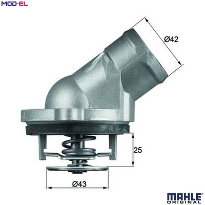 THERMOSTAT COOLANT TI 45 87D FOR M112.912/914/917/915/913/916 2.6L 6cyl 5.0L - Image 1 of 4