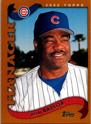 2002 Topps Don Baylor Chicago Cubs #280 - Image 1 of 2