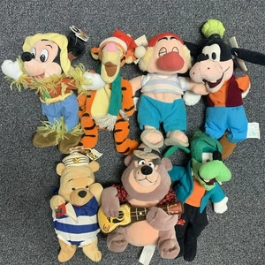 Lot Of 7 Disney Plush Mouseketoys Disney Store Vintage - Picture 1 of 23