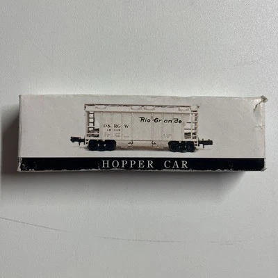 High Speed N Scale: RIO GRANDE D&RGW 12057 Train Hopper Car W/box Read* - Image 1 of 4