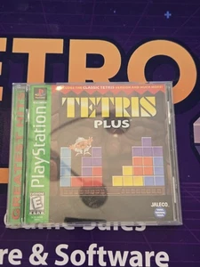 Tetris Plus PlayStation 1 Repuesto Joya Estuche y Manual Solo Sin Juego - Imagen 1 de 3