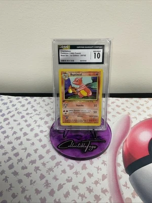 Charmeleon 024/102 Base Set 1st Edition FRENCH - Image 1 of 2