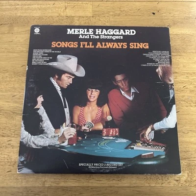 MERLE HAGGARD And The Strangers◆ SONGS I'LL ALWAYS SING  (2 LP SET) ◆ VG/VG - Image 1 of 4