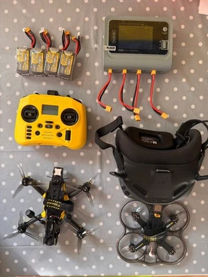 FPV Komplett-Set: SpeedyBee Master 3x + Bee25, DJI N3 , Pocket, 4x Akku, Q4AC - Bild 1 von 4