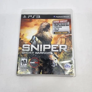 Sniper Ghost Warrior PS3 Sony PlayStation 3 Complete with Manual Pre-owned - Picture 1 of 9