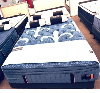 Stearns & Foster Lux Estate Elite Medium Pillow Top Queen Mattress 16" New 2024 - Image 1 of 4