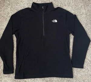 The North Face Pullover Herren XL schwarz Fleece 1/4 Zip Pulli Sweatshirt - Bild 1 von 7