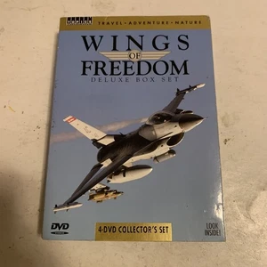 Wings of Freedom - 4 DVD Collector's Set Blue Angels Thunderbirds. DVD18 - Picture 1 of 3