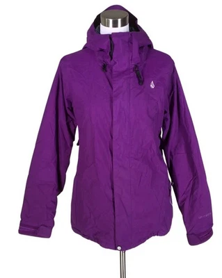 Volcom Purple EQS Snowboard Jacket Women's Size Small Ski Winter Outdoor Travel - Image 1 of 4