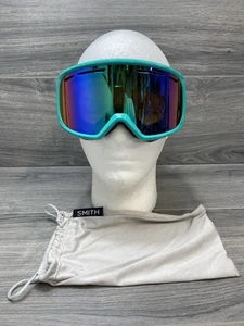 Gafas de esquí/snowboard Smith azul turquesa talla adulto - Imagen 1 de 10