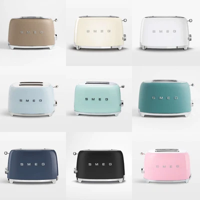 SMEG 2-Slice Retro Toaster Full Color ( NEW )
