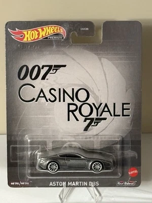 Hot Wheels HKC21 - 1:64 réplica entretenimiento 007 Casino Royale Aston Martin DBS Foto 1 de 4
