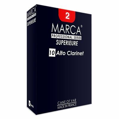Marca Superieure Reeds - 10 Pack - Alto Clarinet - 2