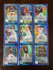 2021 Prizm Draft Picks HYPER BLUE & CAROLINA BLUE PRIZM AUTOGRAPHS You Pick