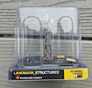 WOODLAND SCENICS 11/60 N SCALE OLD WINDMILL BUILT & READY SERIES 4936 F/S - Picture 1 of 8