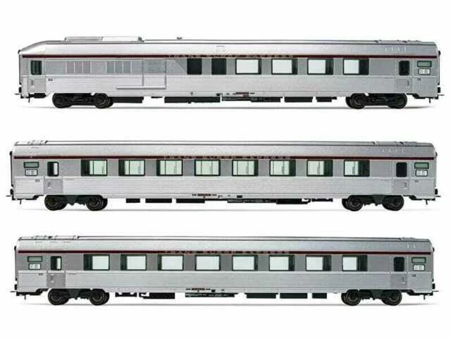 Jouef SNCF 3 Voitures Tee L’Arbalète Epoque IV - A8tu / A8u / A4DTux (HJ4144)