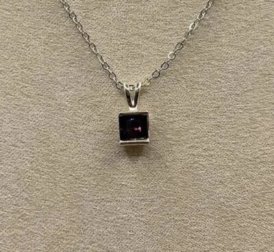 Made with Swarovski® crystals - Purple Velvet Crystal Necklace - Image 1 of 4