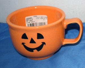 Fiesta Halloween Pumpkin 18 OZ. Jumbo Mug Cup F-2 - Picture 1 of 3