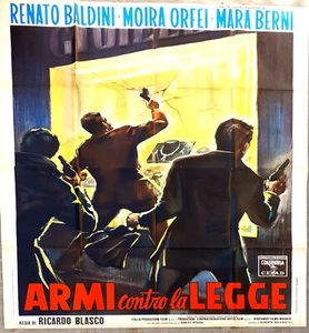 Manifesto film Armi contro la legge Moira Orfei  1963 - Picture 1 of 1
