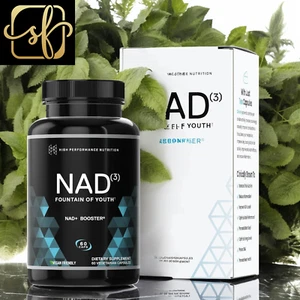 NAD+ Booster (NAD3), anti Aging Cell Booster, NRF2 Activator, Nicotinamide Ribos - Picture 1 of 1