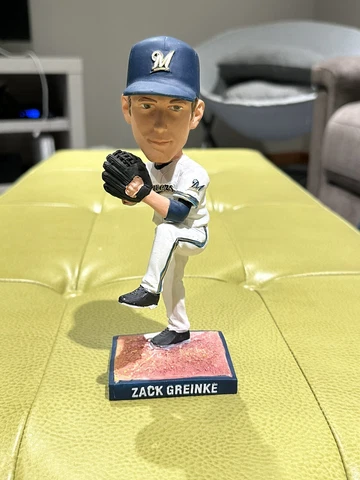 2011 ZACK GREINKE MILWAUKEE BREWERS BOBBLEHEAD SGA 6/12/11. Loose - Not In Box Cover