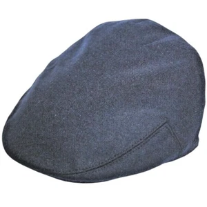 G&H Clásico Lana Gorra Plana Azul Marino Tradicional Elegante Durable Sombrero Plano - Imagen 1 de 4
