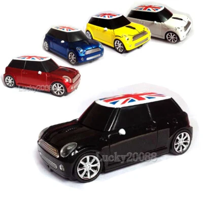 Mini Cooper BMW car 2.4G Wireless Mouse USB Optical PC Laptop MAC Computer Mice - Image 1 of 4