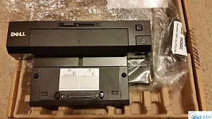 New in Box Dell E-Port Plus PR02X K09A with New Dell PA-4E 130W Adapter. - Picture 1 of 3