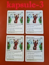 4x Warrior's Honor | 9th Edition | MTG Magic Cards