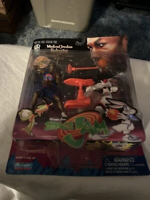 WB Space Jam Michael Jordan Sylvester w/ Sky Stilts/Plunger Collectible 1996 NIB Foto 1 de 4