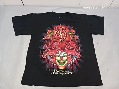 万圣节恐怖之夜 T 恤环球工作室 25 周年 M 码  — 第 1/4 张图片