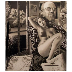 David A. Bumbeck (American, 1940-) Etching "For Matisse" — LISTED ARTIST c.1984 - Picture 1 of 5