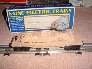 K-LINE Desert Storm Operating Radar Car # 7301 0-027 - Picture 1 of 1