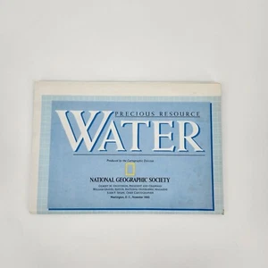 1993 November WATER PRECIOUS RESOURCE -U.S. Map National Geographic - Picture 1 of 5