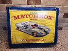 Vintage Matchbox Cars Carrying Case And 19 Matchbox Cars 