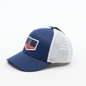 PGA Tour Men's American Trucker Style Golf Hat Peacoat 260008 - Picture 1 of 3