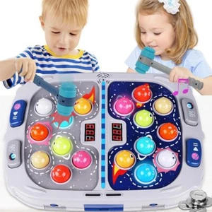 A ground mouse game for toddlers,interactive educational toys with sound light - Picture 1 of 36