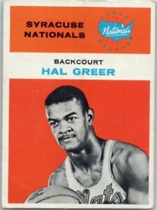 1961-62 Fleer #16 Hal Greer